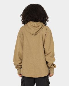 Champion Reverse Weave Boxy Anorak Hoodie Whole Wheat Khaki sold by Culture Kings
