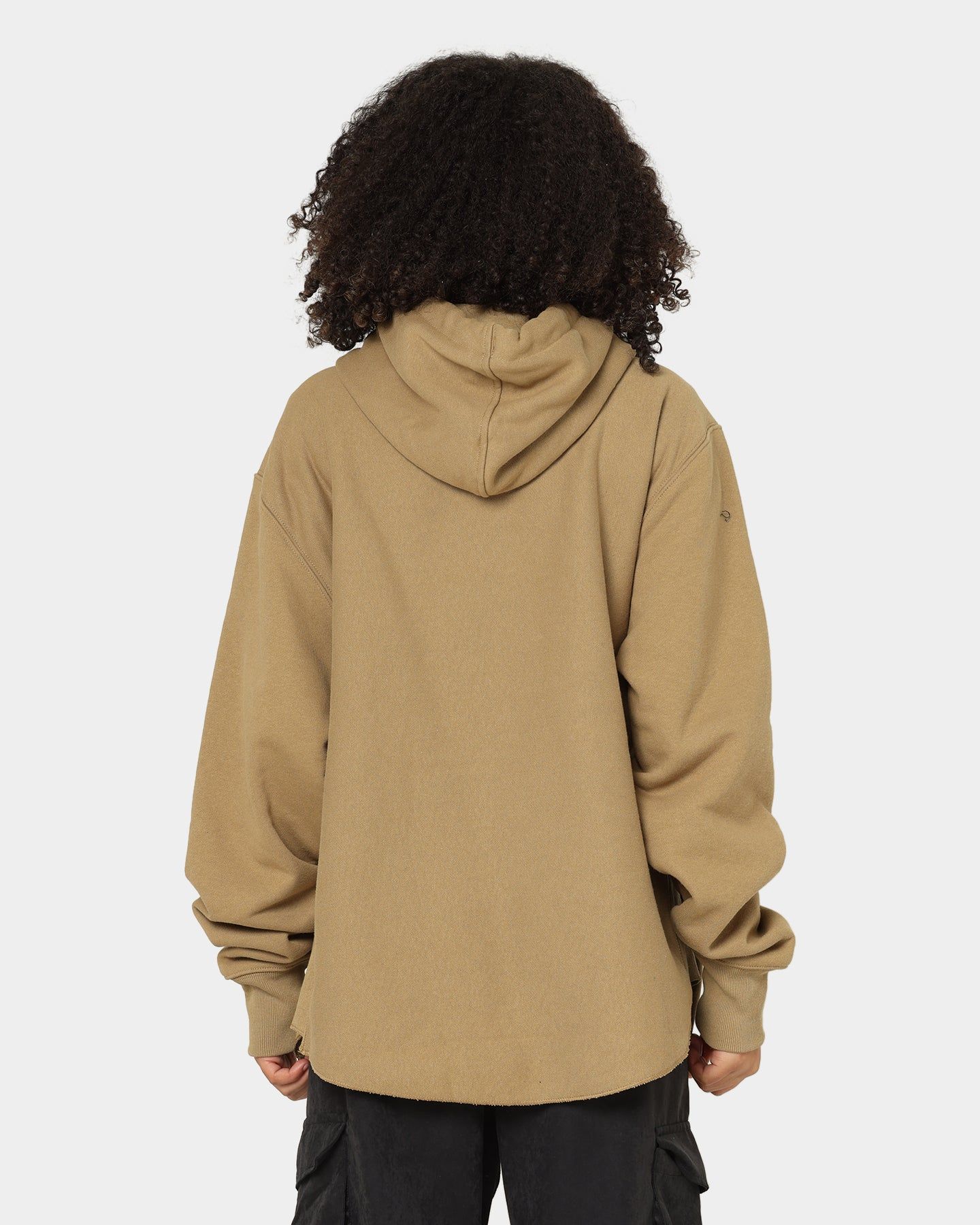 Champion Reverse Weave Boxy Anorak Hoodie Whole Wheat Khaki sold by Culture Kings product image thumbnail 4