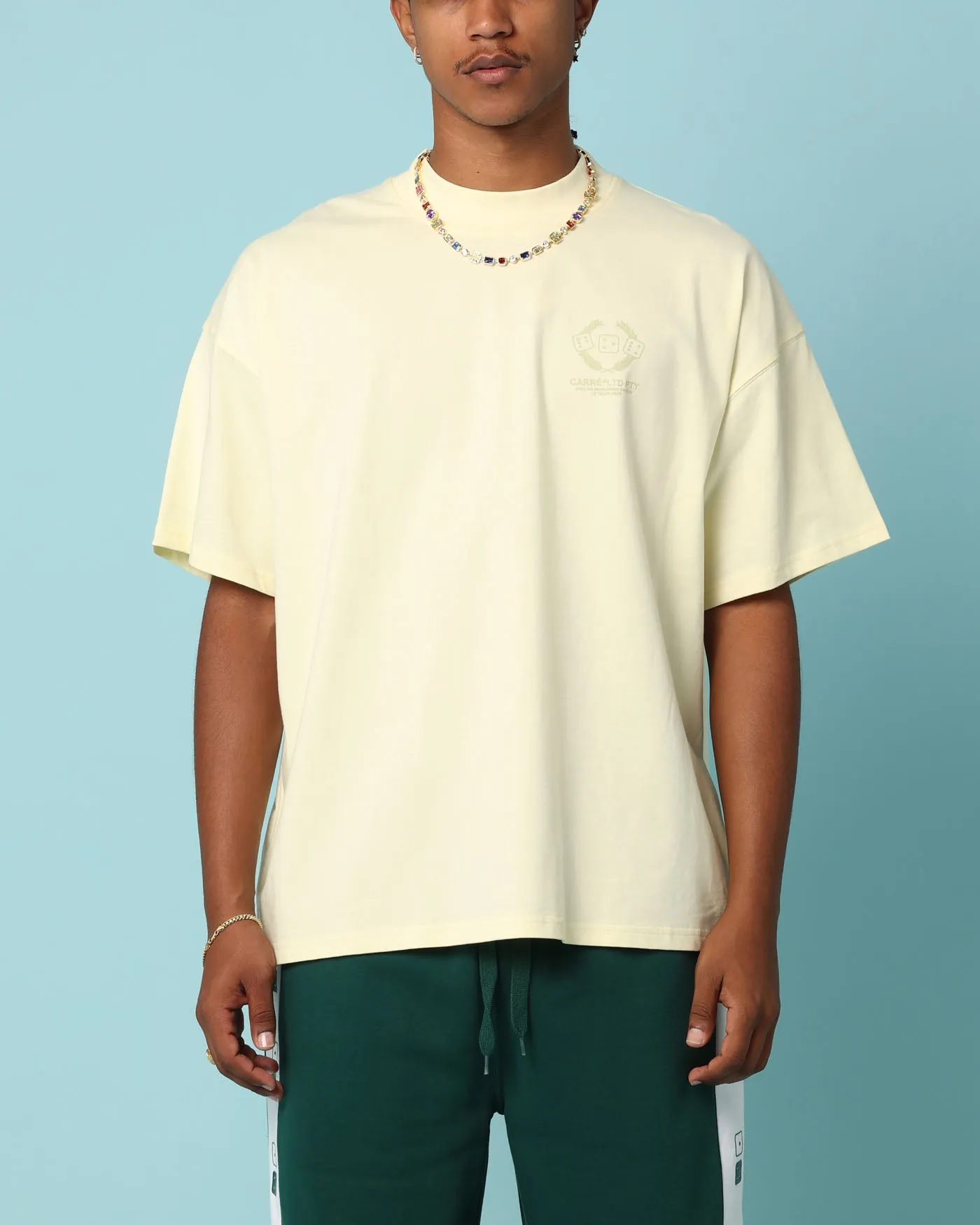Carré Players Oversized T-Shirt Yellow sold by Culture Kings product image thumbnail 2
