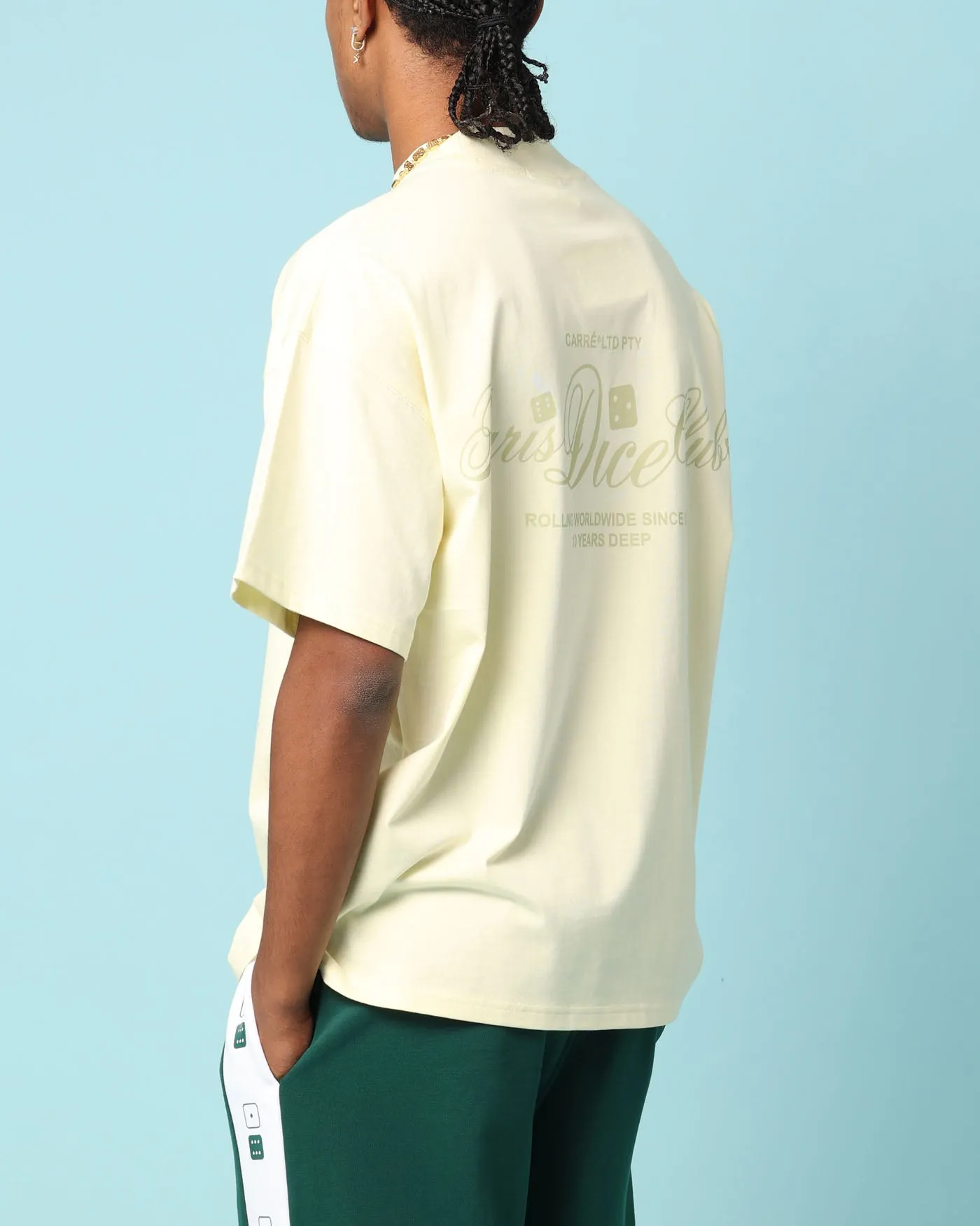 Carré Players Oversized T-Shirt Yellow sold by Culture Kings product image thumbnail 5