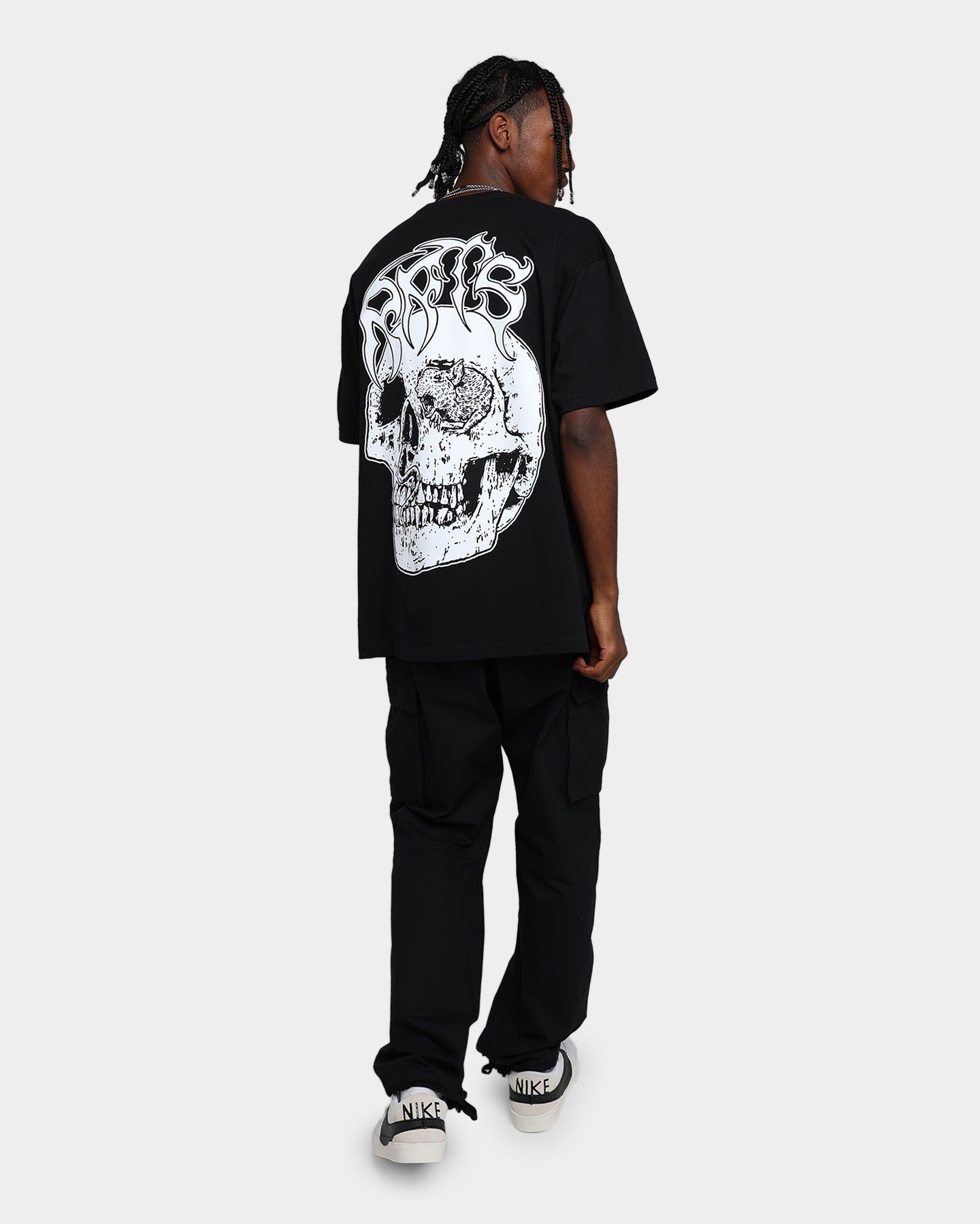 Rats Get Fat X Funeral French Rats Skull T-Shirt Black sold by Culture Kings product image thumbnail 3