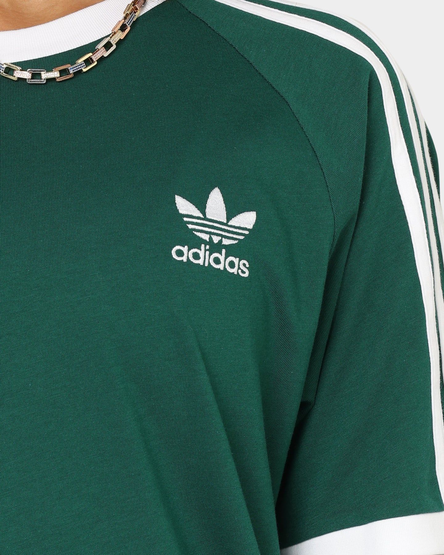 Adidas Adicolor Classic 3-Stripes T-Shirt Collegiate Green sold by Culture Kings product image thumbnail 3