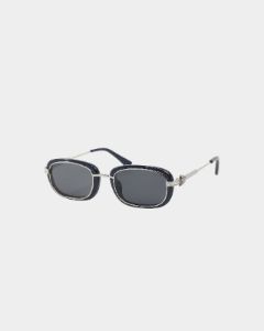 Nuqe Maverick Sunglasses Navy/Silver sold by Culture Kings