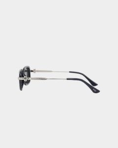 Nuqe Maverick Sunglasses Navy/Silver sold by Culture Kings