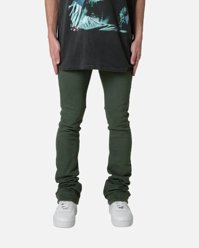 MNML X491 Convertible Skinny Denim Jeans Olive sold by Culture Kings