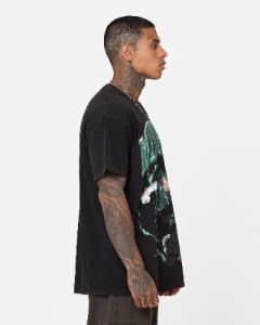 Goat Crew X My Hero Academia Midoriya Vintage T-Shirt Black Wash sold by Culture Kings
