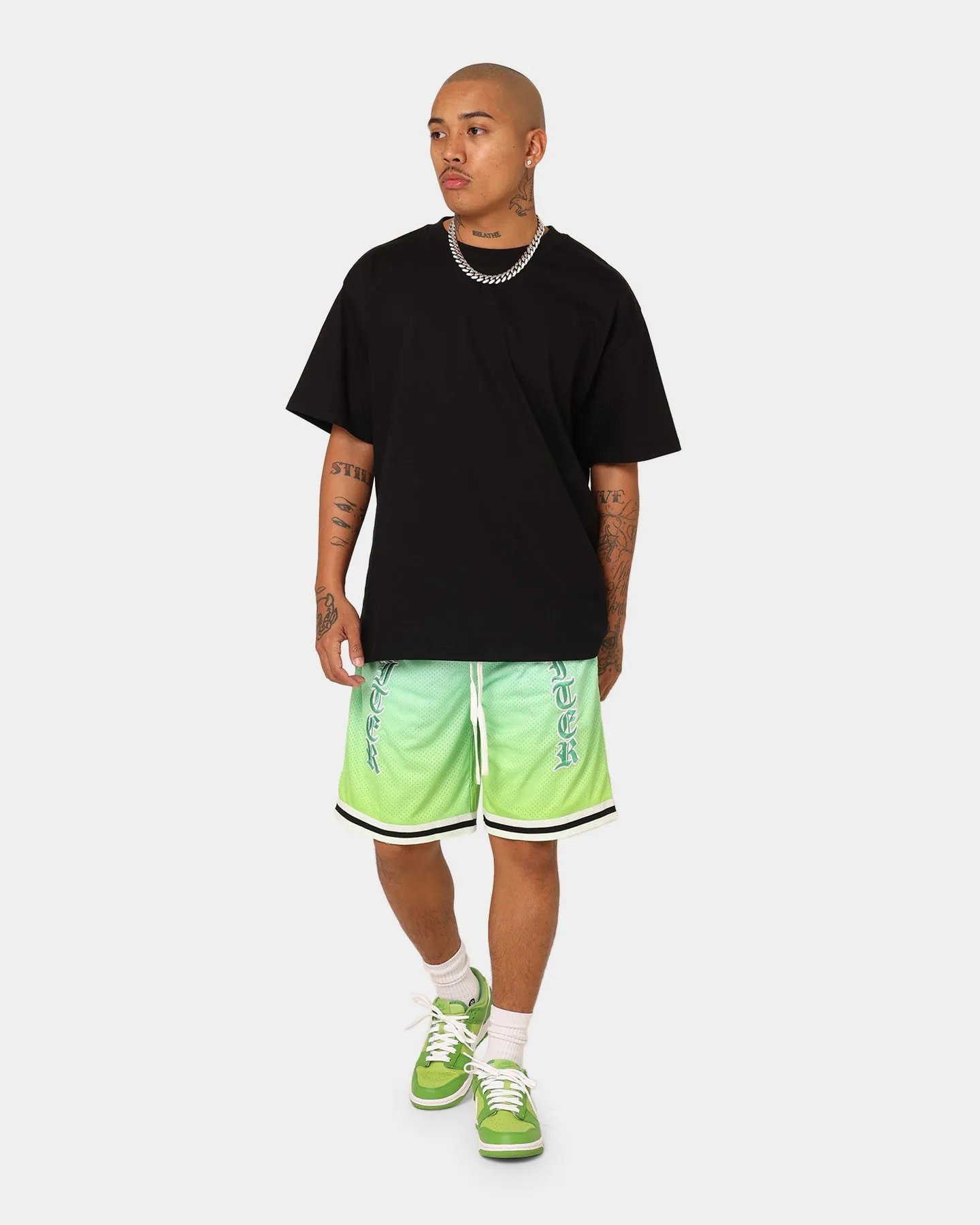 Loiter Script Ball Shorts Green sold by Culture Kings product image thumbnail 2