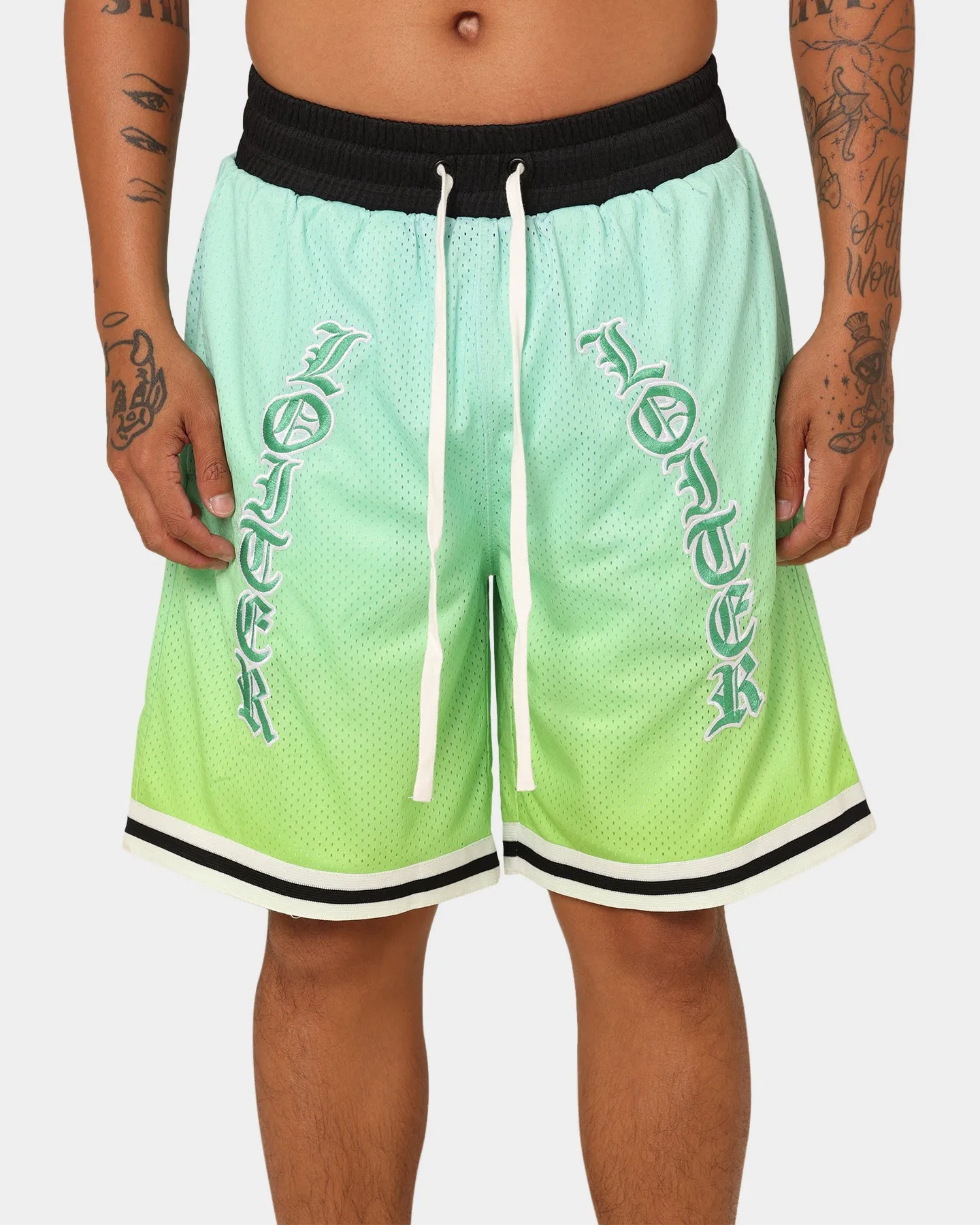 Loiter Script Ball Shorts Green sold by Culture Kings product image thumbnail 3