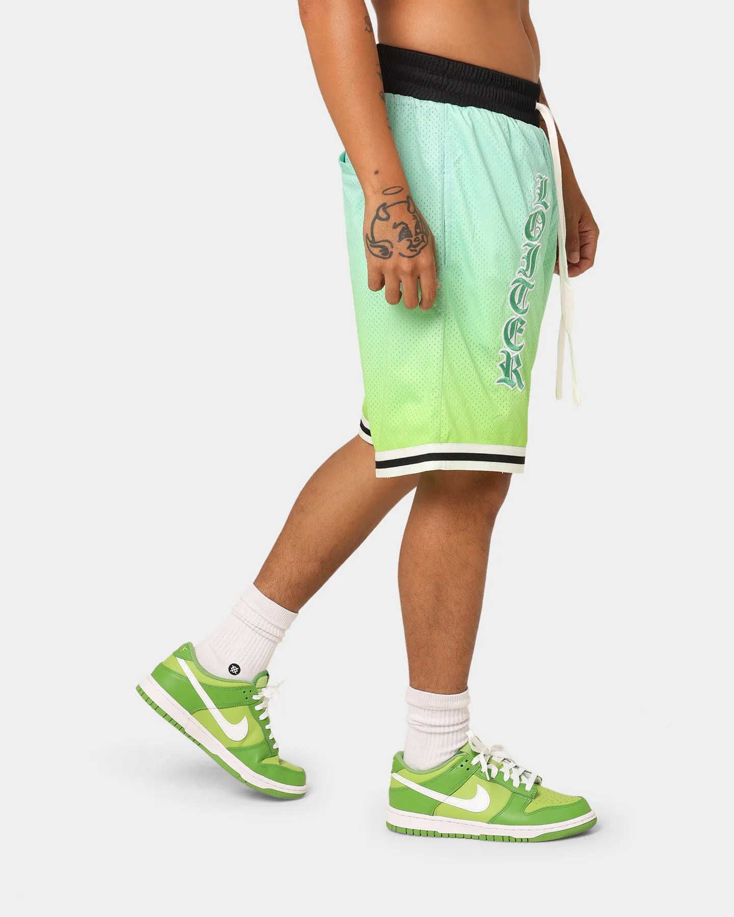 Loiter Script Ball Shorts Green sold by Culture Kings product image thumbnail 5