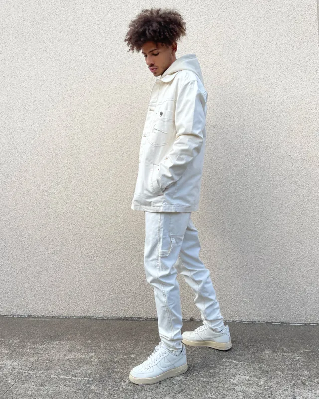 Karl Kani OG Pants White sold by Culture Kings