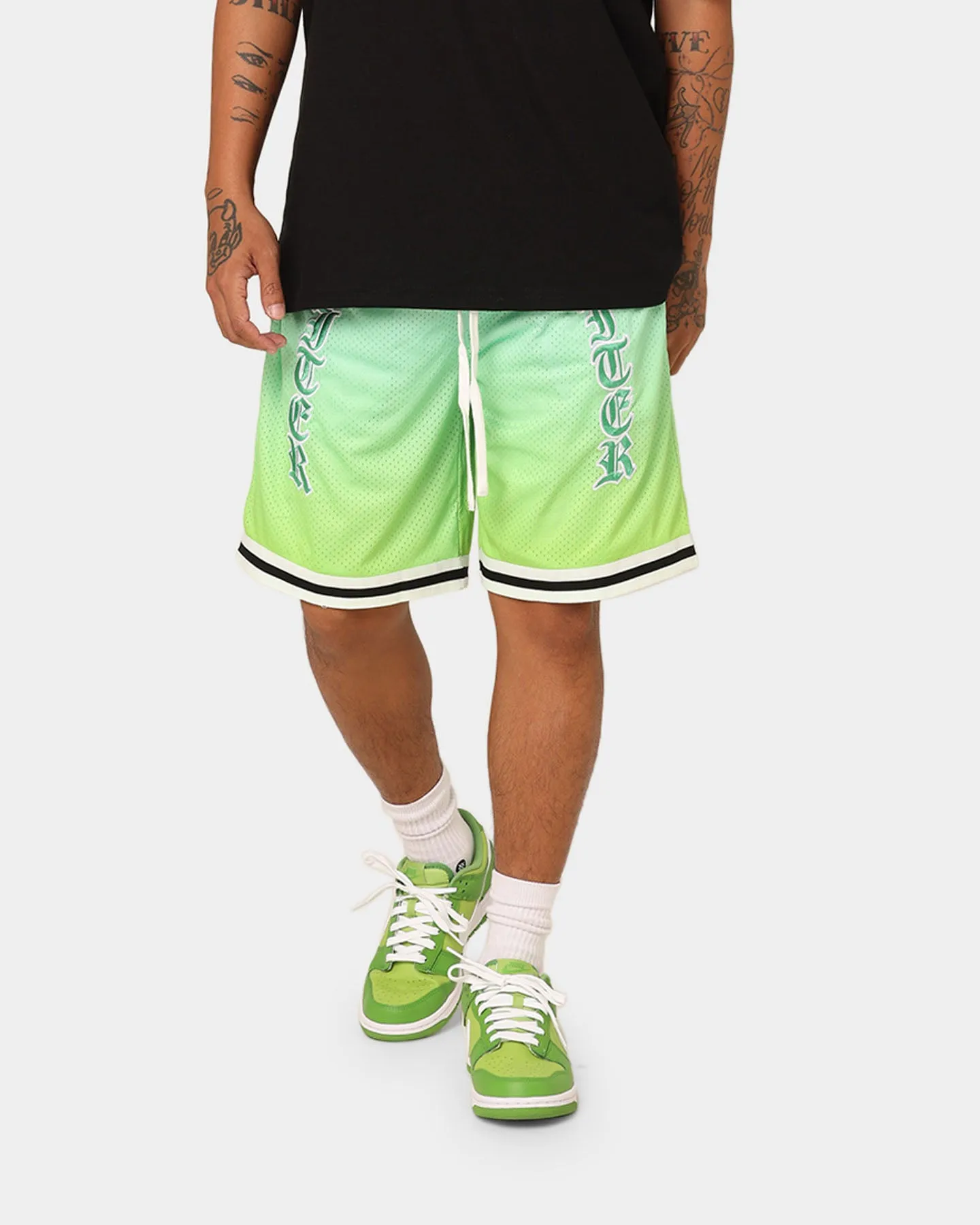 Loiter Script Ball Shorts Green sold by Culture Kings