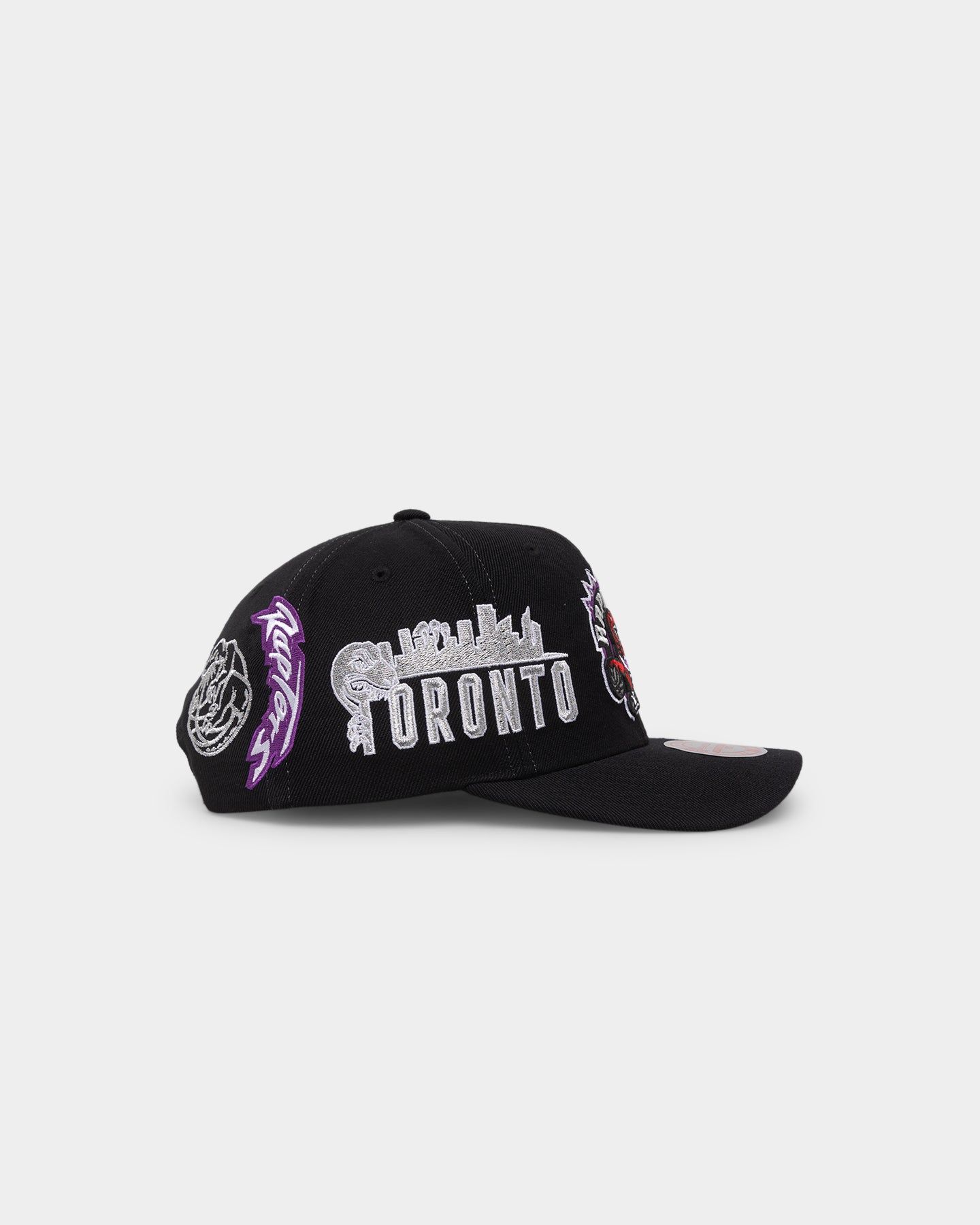 Mitchell & Ness Toronto Raptors 'Highway' Pro Crown Snapback Black sold by Culture Kings product image thumbnail 3