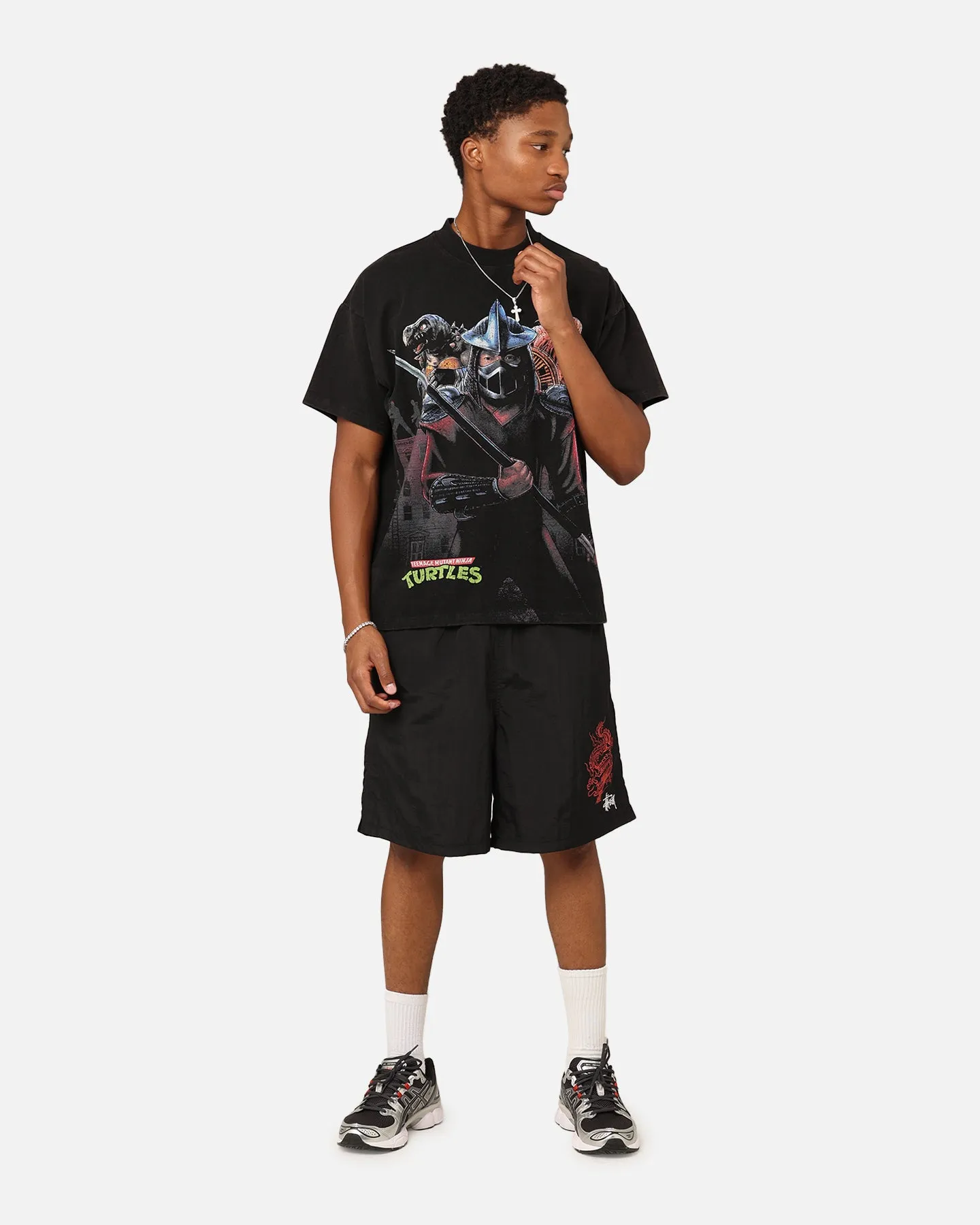 American Thrift X Teenage Mutant Ninja Turtles Shredder Colossal T-Shirt Black Wash sold by Culture Kings product image thumbnail 3