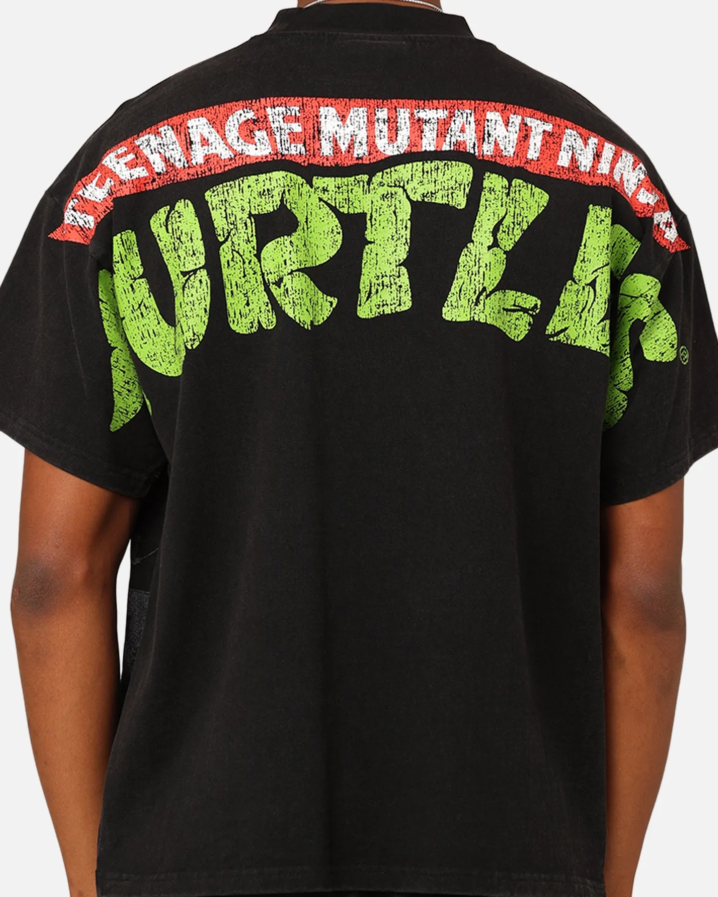 American Thrift X Teenage Mutant Ninja Turtles Shredder Colossal T-Shirt Black Wash sold by Culture Kings product image thumbnail 5