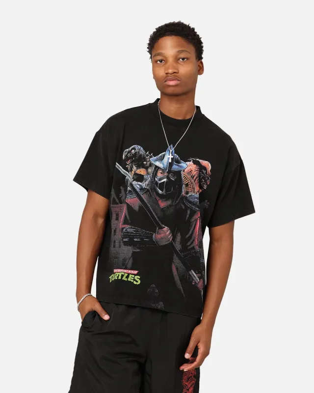 American Thrift X Teenage Mutant Ninja Turtles Shredder Colossal T-Shirt Black Wash sold by Culture Kings