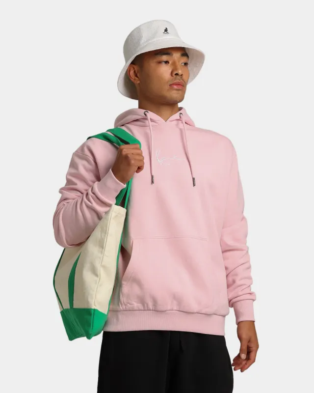 Karl Kani Small Signature Hoodie Rose sold by Culture Kings