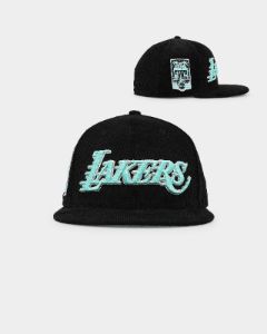 New Era Los Angeles Lakers 'Black Cord Blue Tint' 59FIFTY Fitted Black sold by Culture Kings