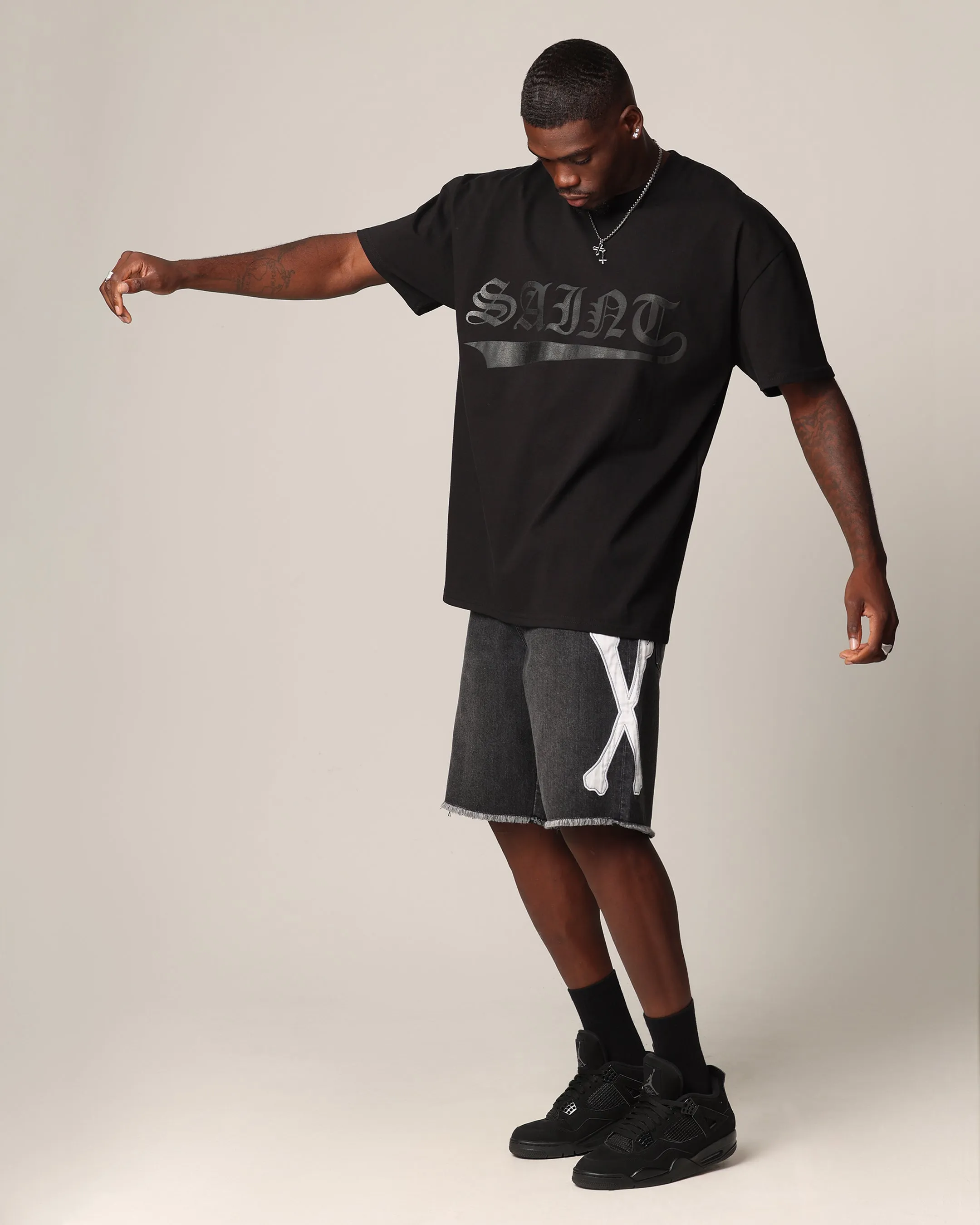 Saint Morta Chroma T-Shirt Black sold by Culture Kings product image thumbnail 2