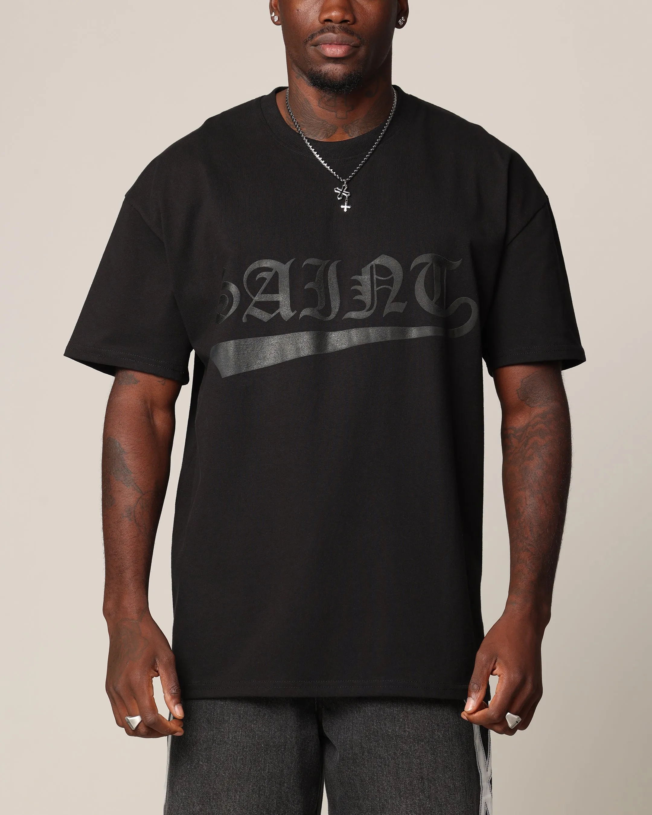 Saint Morta Chroma T-Shirt Black sold by Culture Kings