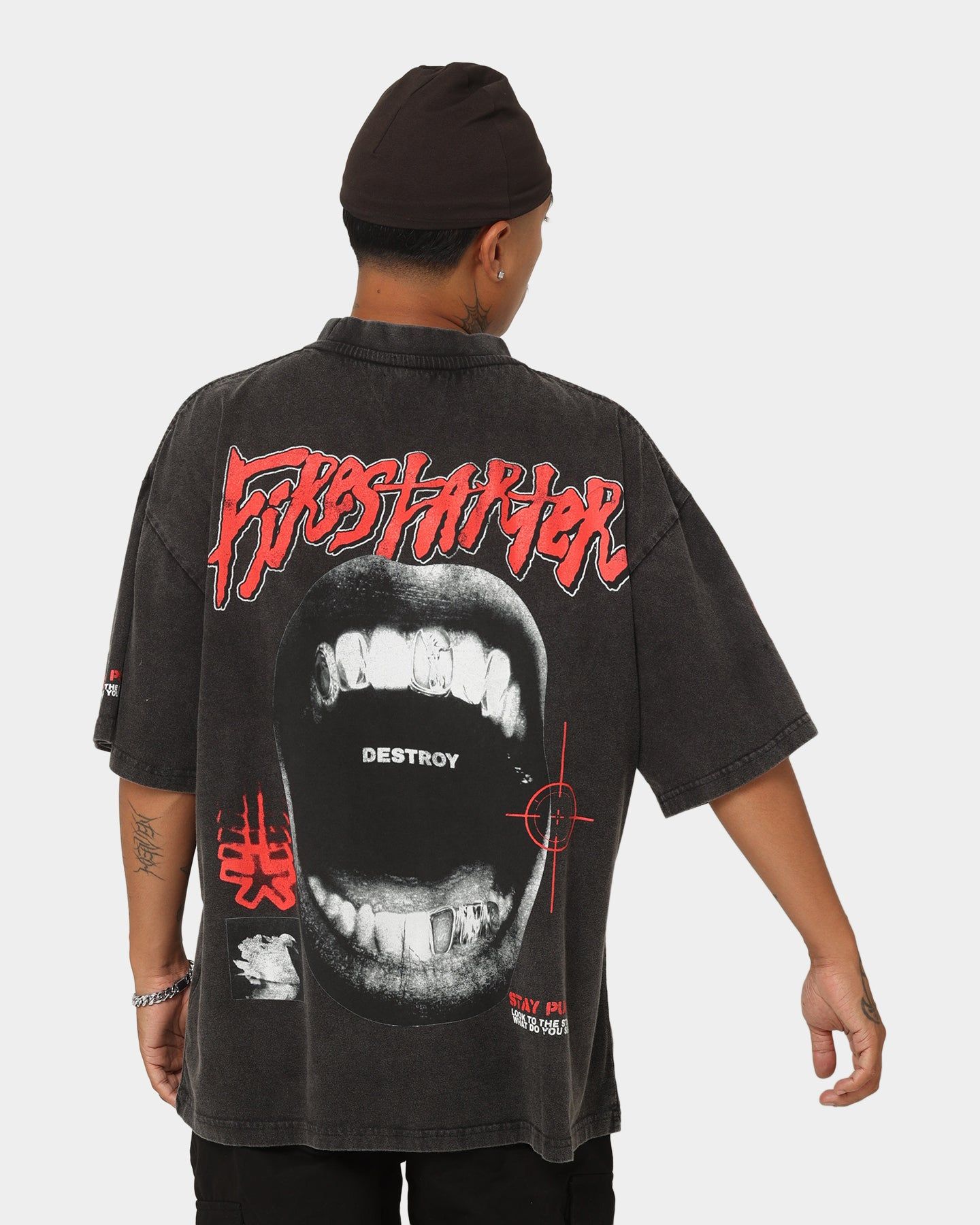 Loiter Firestarter Vintage T-Shirt Vintage Black sold by Culture Kings