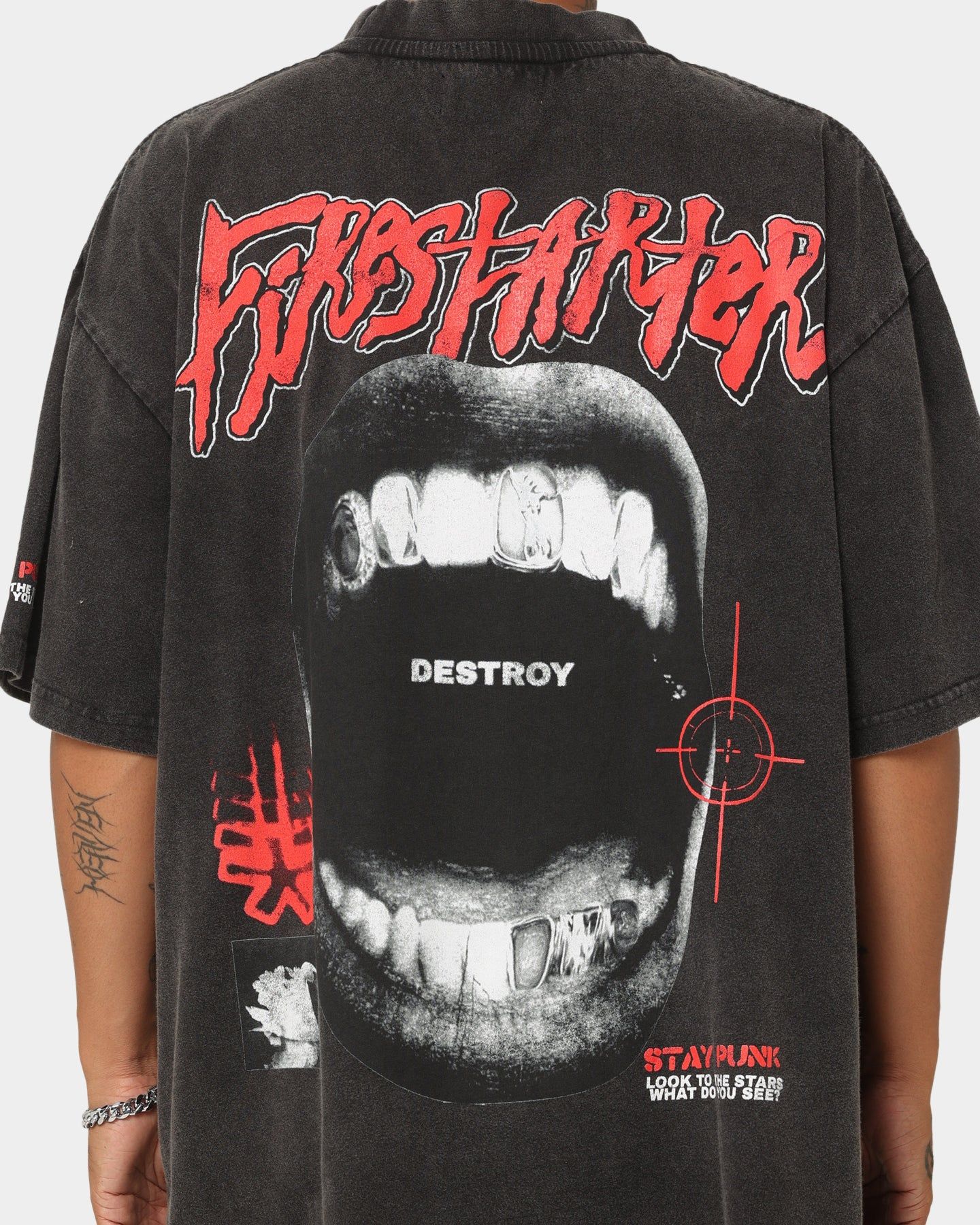 Loiter Firestarter Vintage T-Shirt Vintage Black sold by Culture Kings product image thumbnail 5