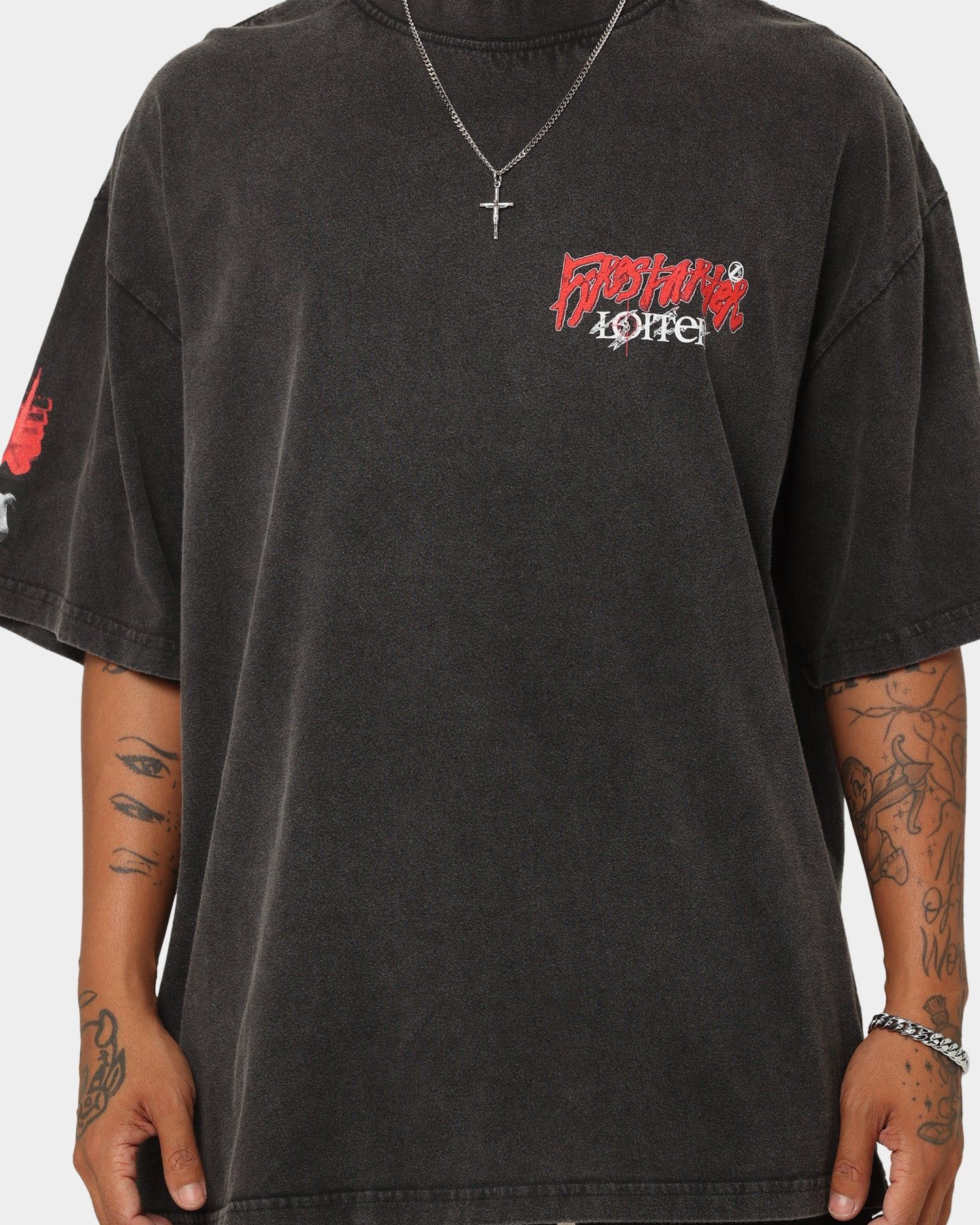 Loiter Firestarter Vintage T-Shirt Vintage Black sold by Culture Kings product image thumbnail 4