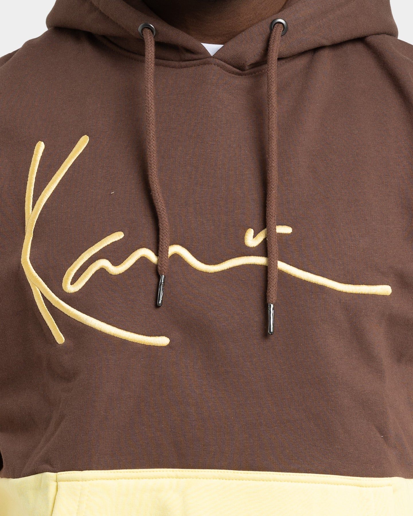 Karl Kani Men's Signature Block Hoodie Brown sold by Culture Kings product image thumbnail 3