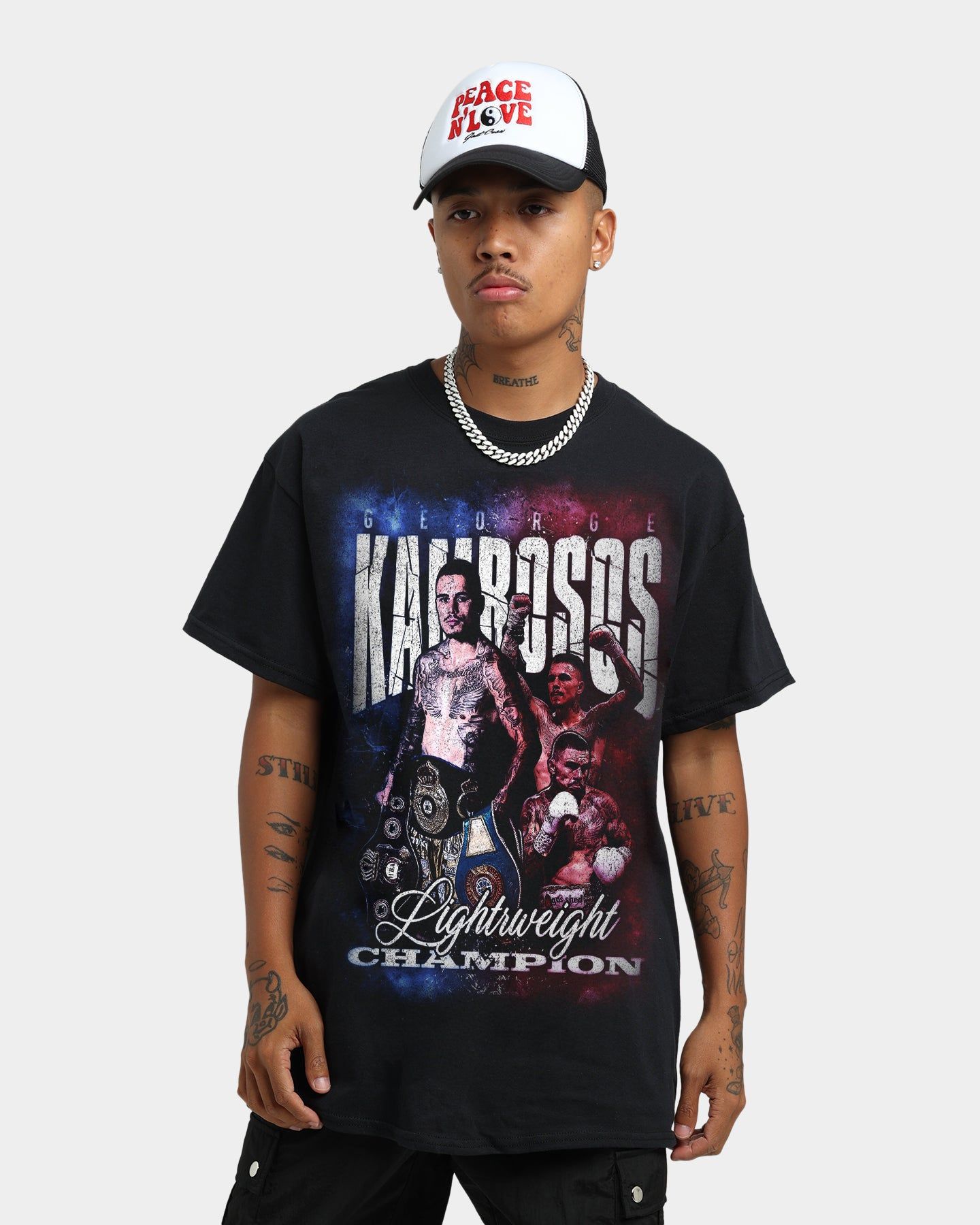 Goat Crew Kambosos Championship Tee Black Wash sold by Culture Kings