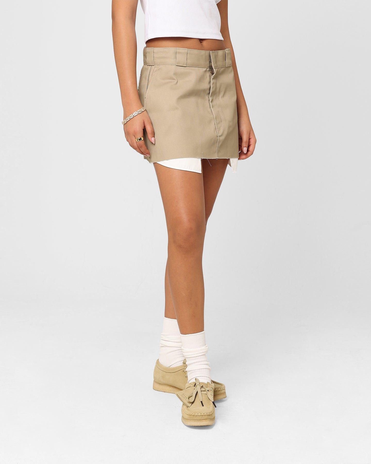 Dickies Women's 874 Mini Skirt Khaki sold by Culture Kings product image thumbnail 5