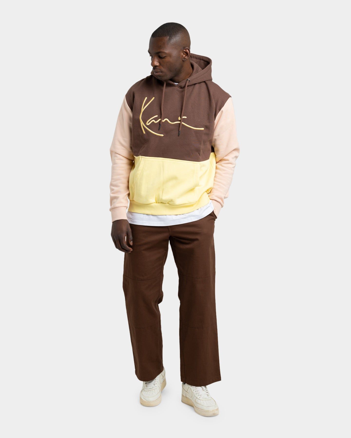 Karl Kani Men's Signature Block Hoodie Brown sold by Culture Kings product image thumbnail 2
