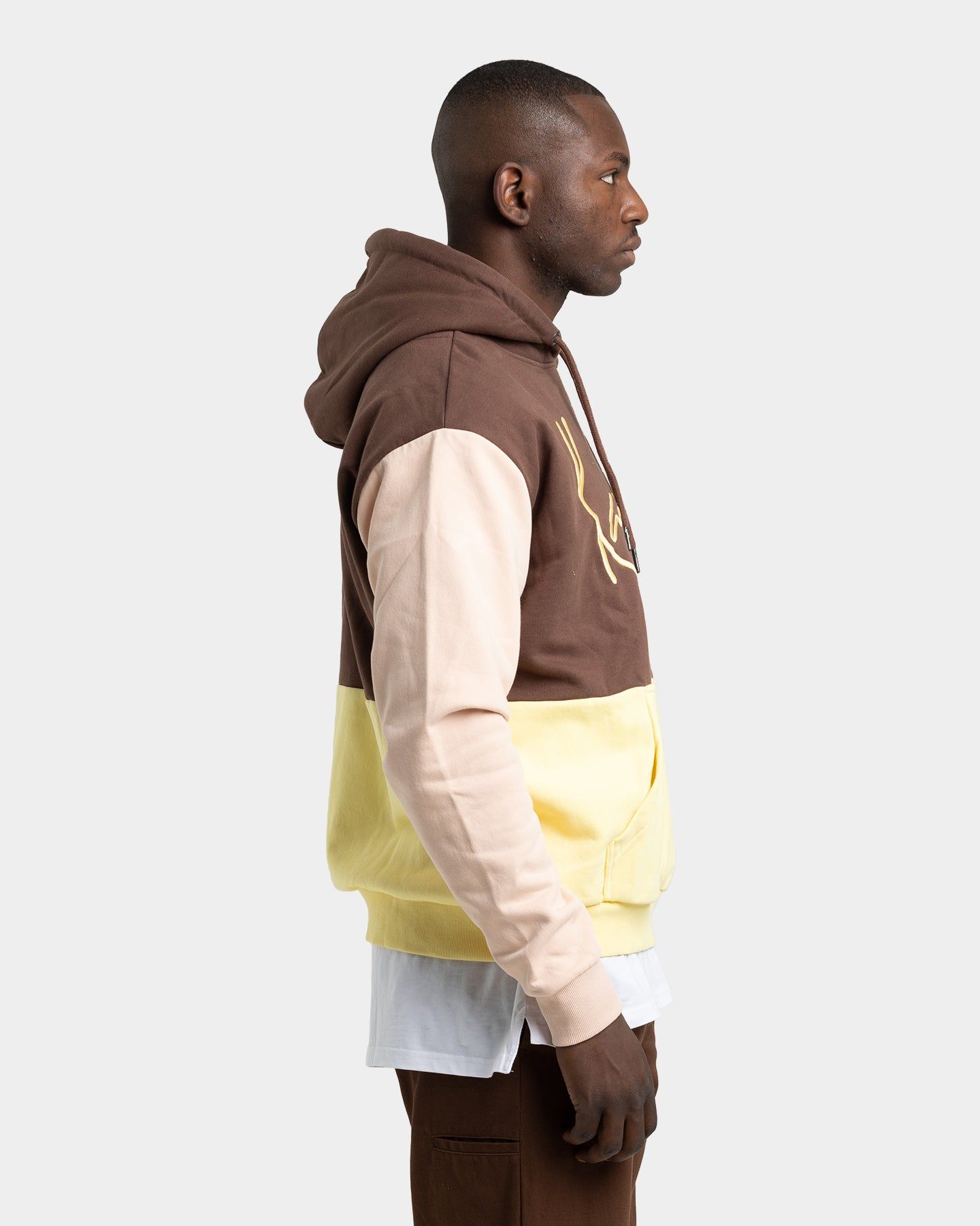 Karl Kani Men's Signature Block Hoodie Brown sold by Culture Kings product image thumbnail 5