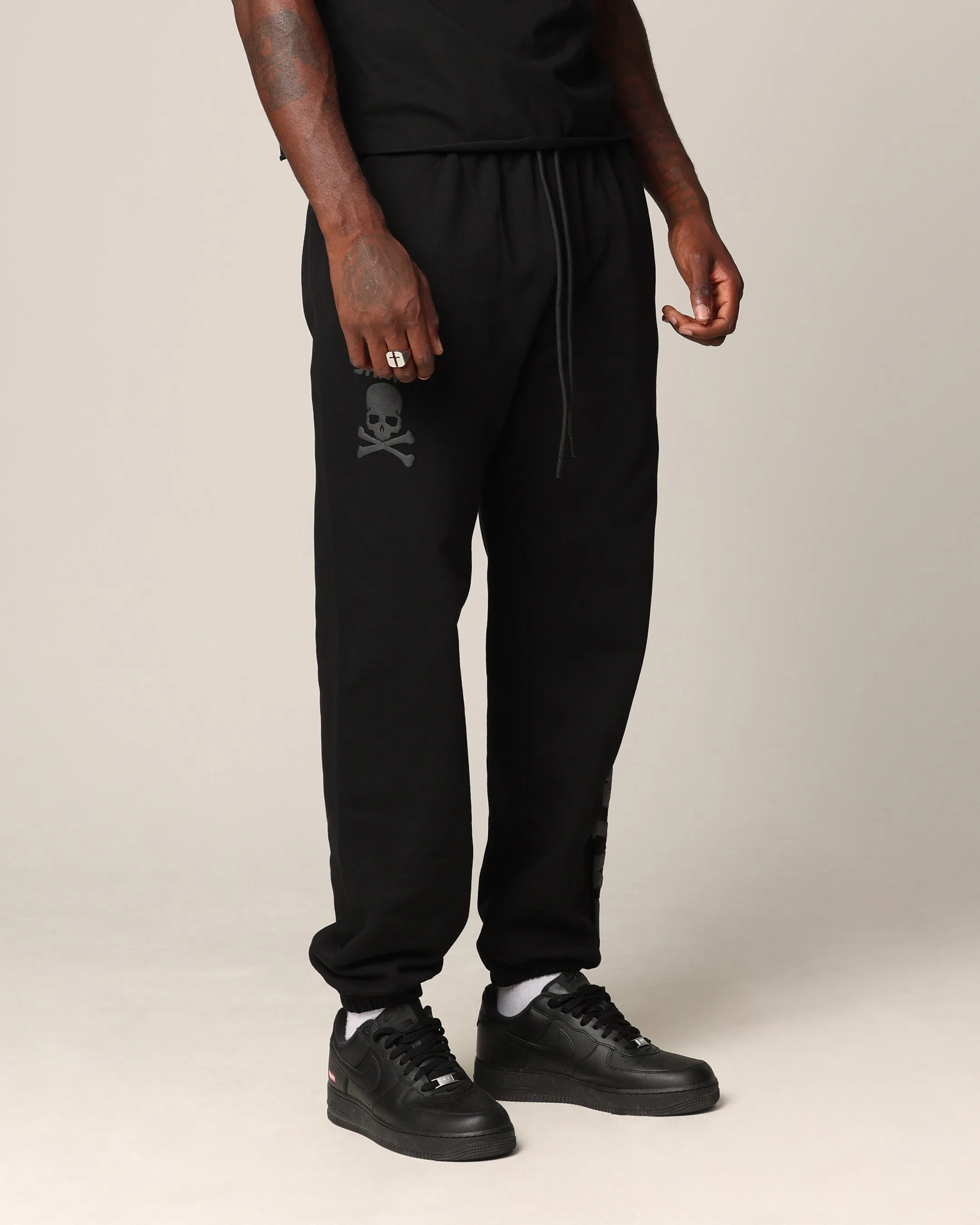 Saint Morta Dead Sweatpants Black/Black sold by Culture Kings