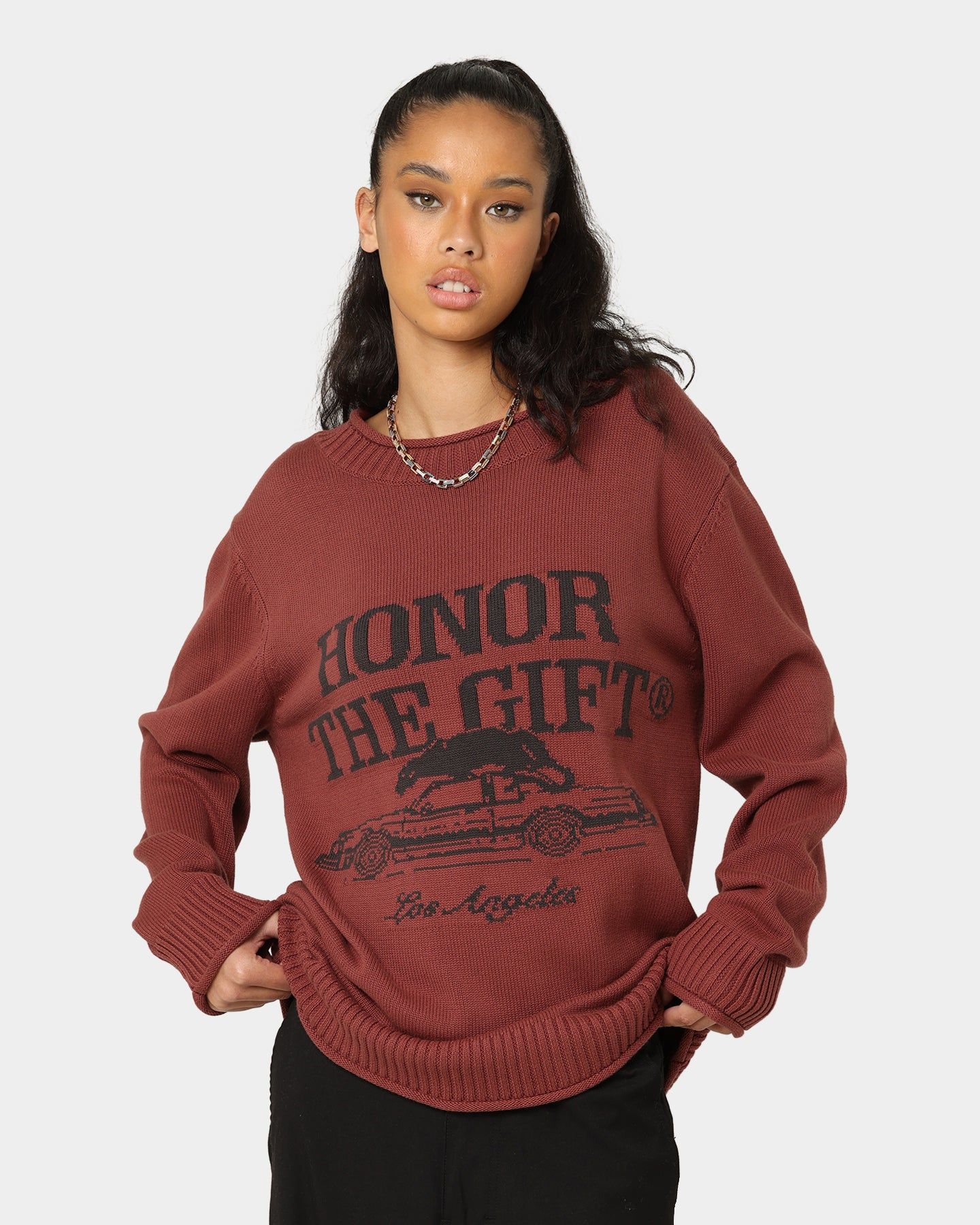 Honor The Gift HTG Pack Sweater Hickory sold by Culture Kings