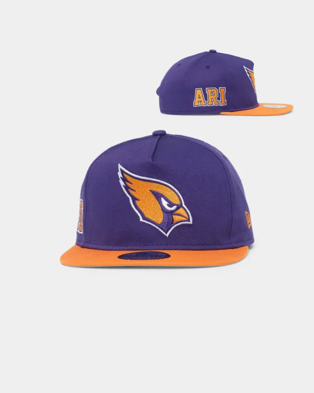 New Era Arizona Cardinals "Purple Valley" Old Golfer Snapback Purple/Orange sold by Culture Kings