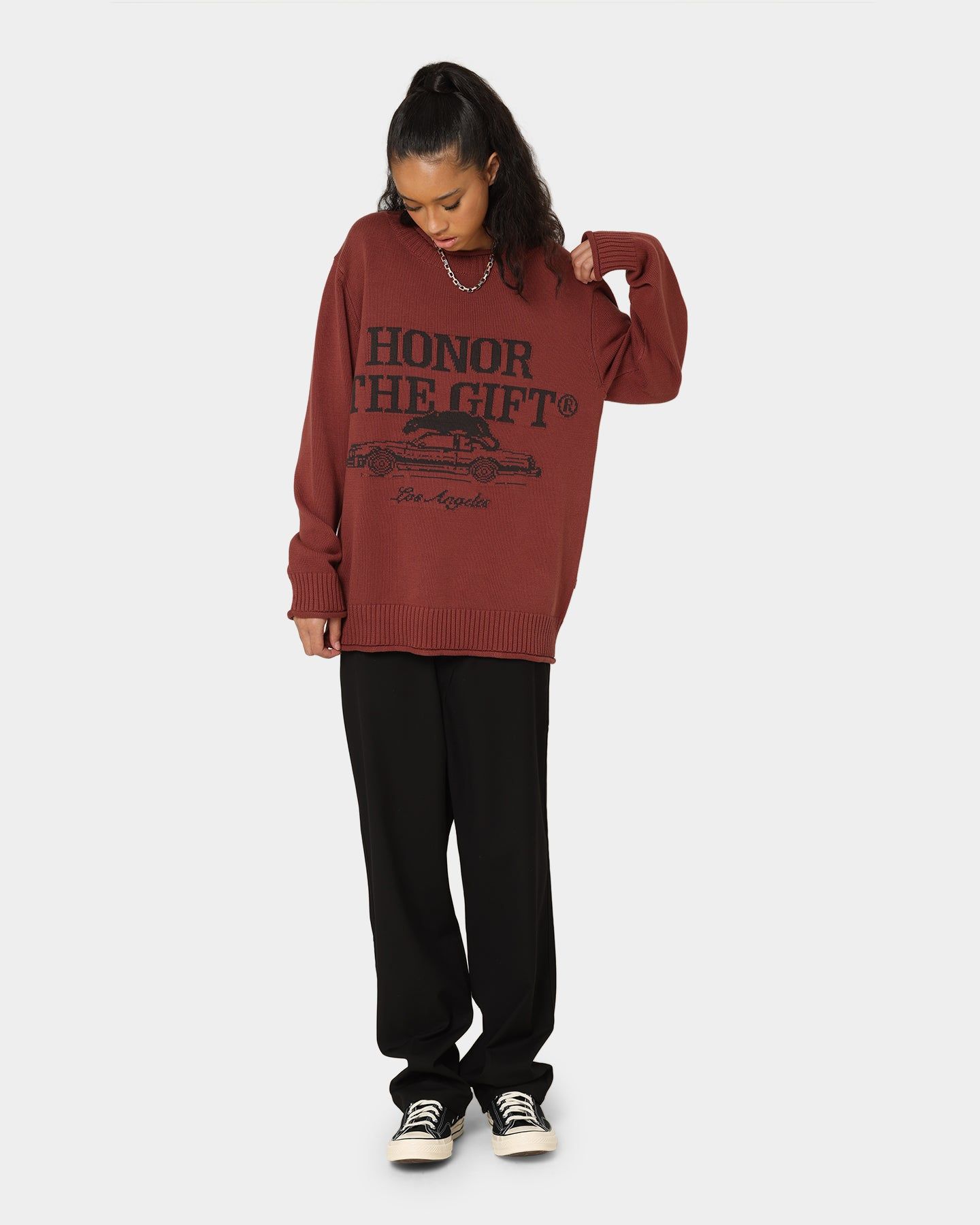 Honor The Gift HTG Pack Sweater Hickory sold by Culture Kings product image thumbnail 2