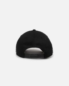 New Era Atlanta Braves "Wave" 9FORTY A-Frame Snapback Black/White sold by Culture Kings