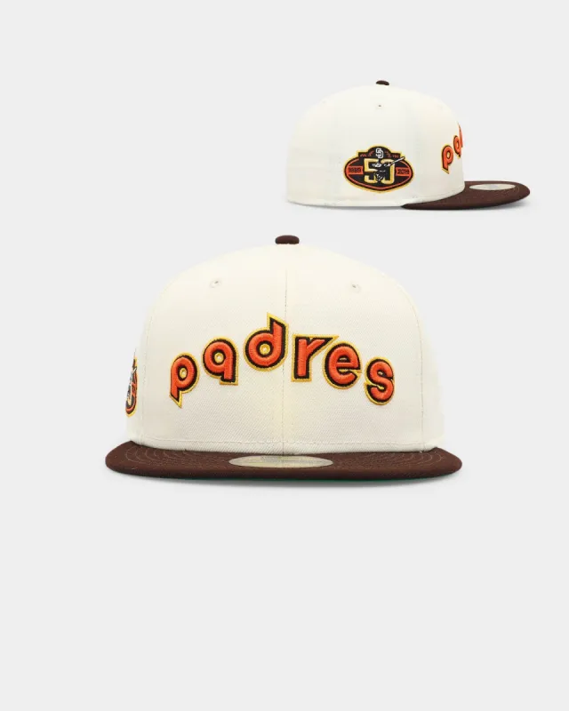 New Era San Diego Padres 'Retro Script' 59FIFTY Fitted OTC sold by Culture Kings
