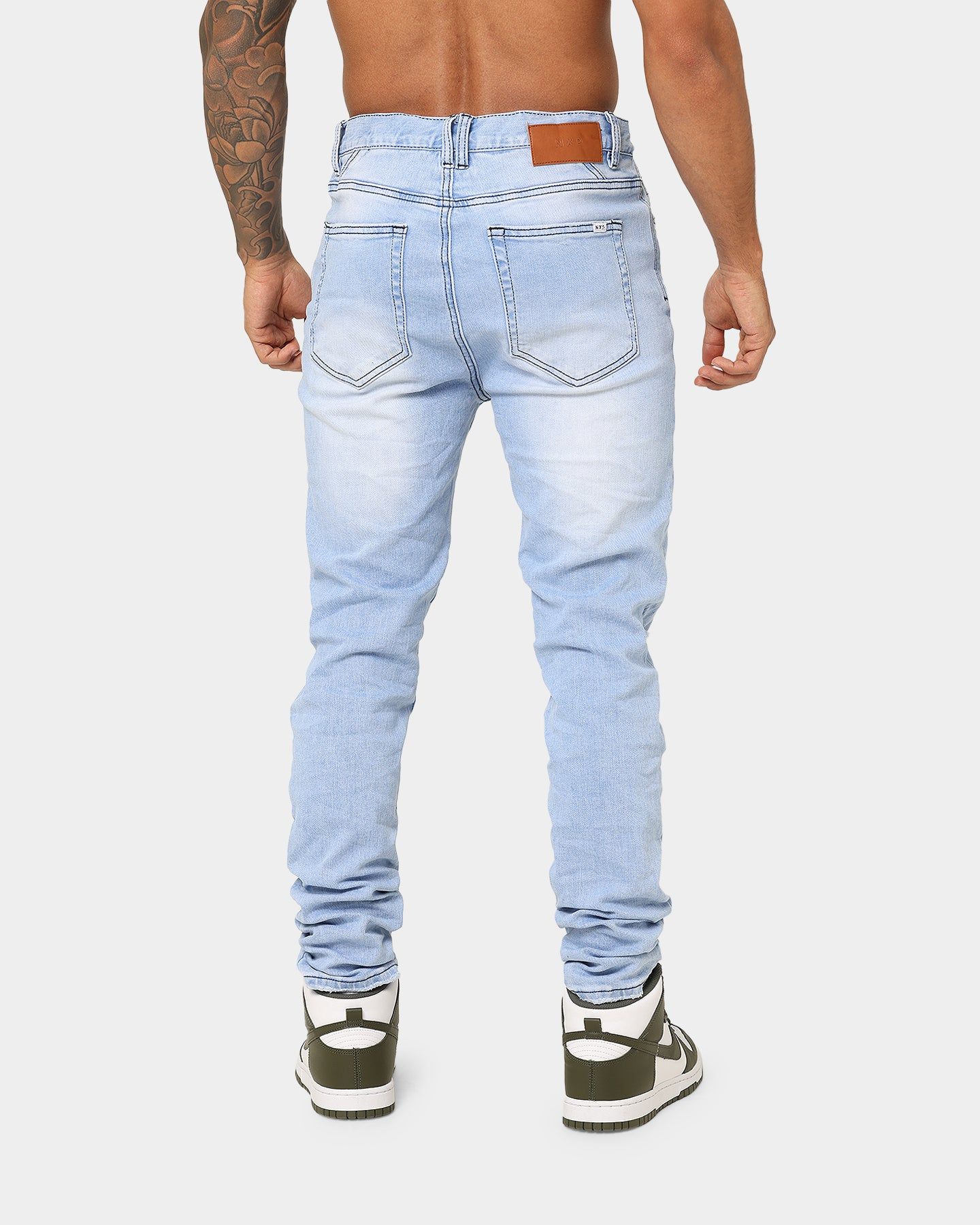 Nena and Pasadena Flynn Skinny Fit Jeans Destroyed Alaska sold by Culture Kings product image thumbnail 4