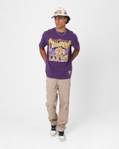 Mitchell & Ness Los Angeles Lakers NBA Champs T-Shirt Dark Purple sold by Culture Kings