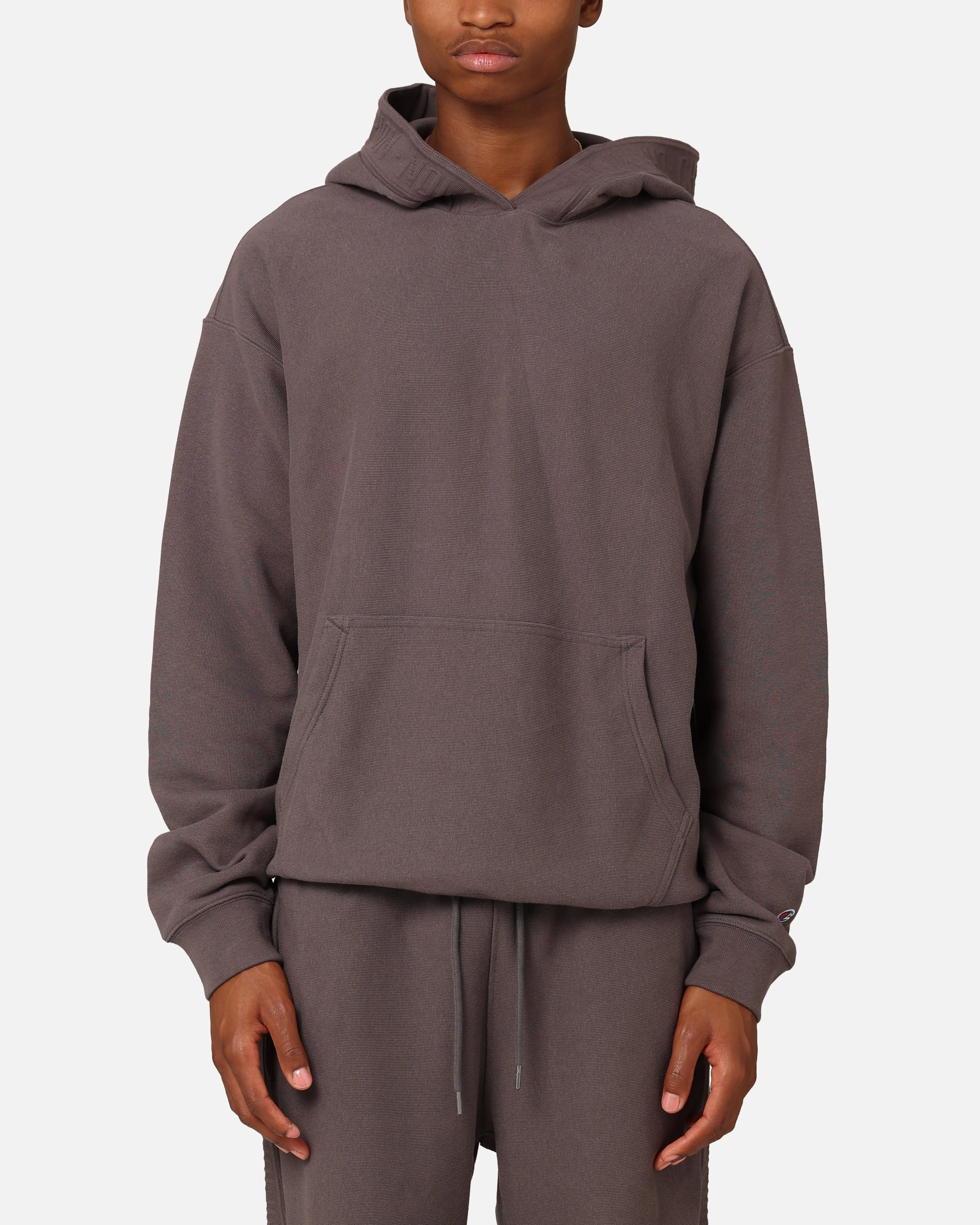 Champion Reverse Weave Terry Tape Hoodie Dust sold by Culture Kings