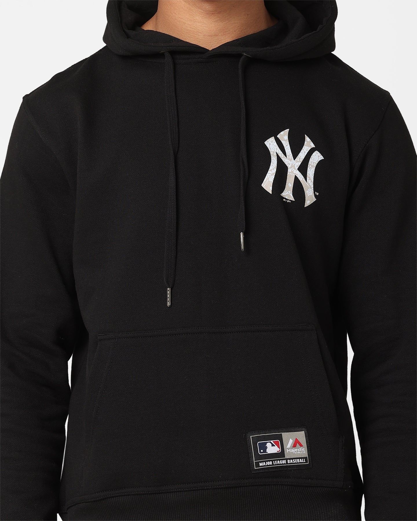 Majestic Athletic New York Yankees Bandana Paisley Duke Hoodie Black sold by Culture Kings product image thumbnail 5