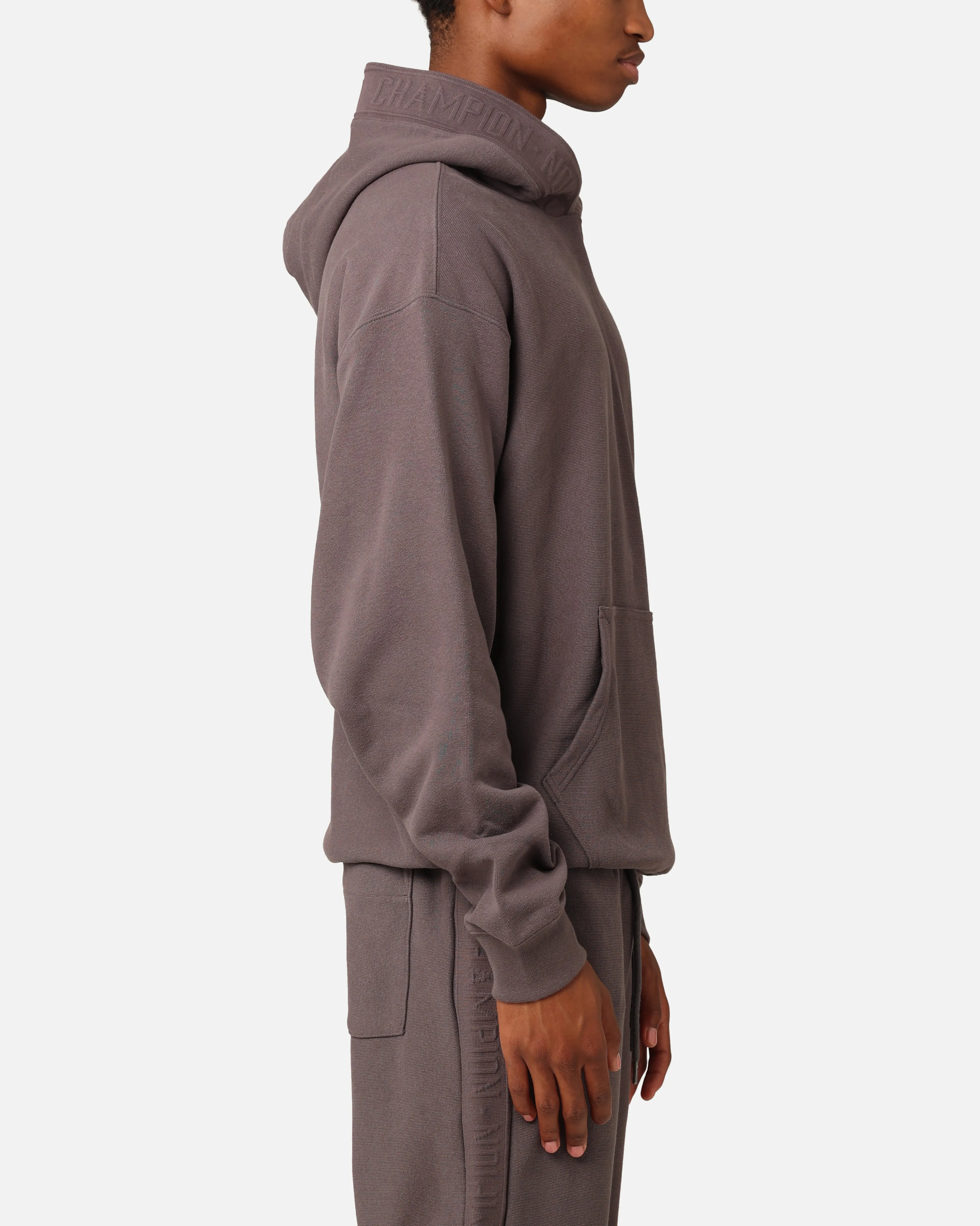 Champion Reverse Weave Terry Tape Hoodie Dust sold by Culture Kings product image thumbnail 4