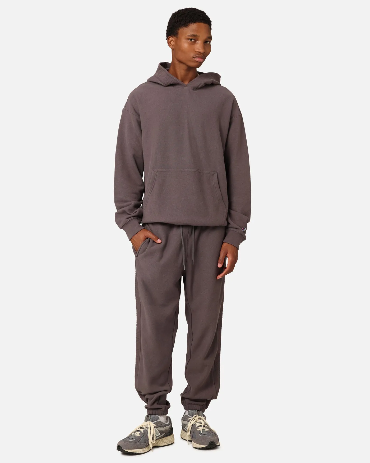 Champion Reverse Weave Terry Tape Hoodie Dust sold by Culture Kings product image thumbnail 2