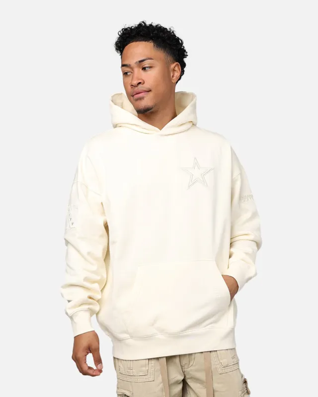 Pro Standard Dallas Cowboys Drop Shoulder Hoodie Eggshell made by Culture Kings