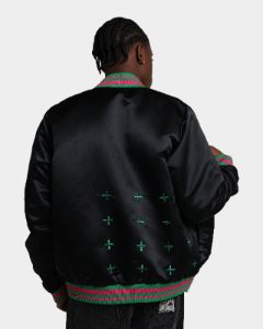 Ksubi Unwise Bomber Jacket Black sold by Culture Kings