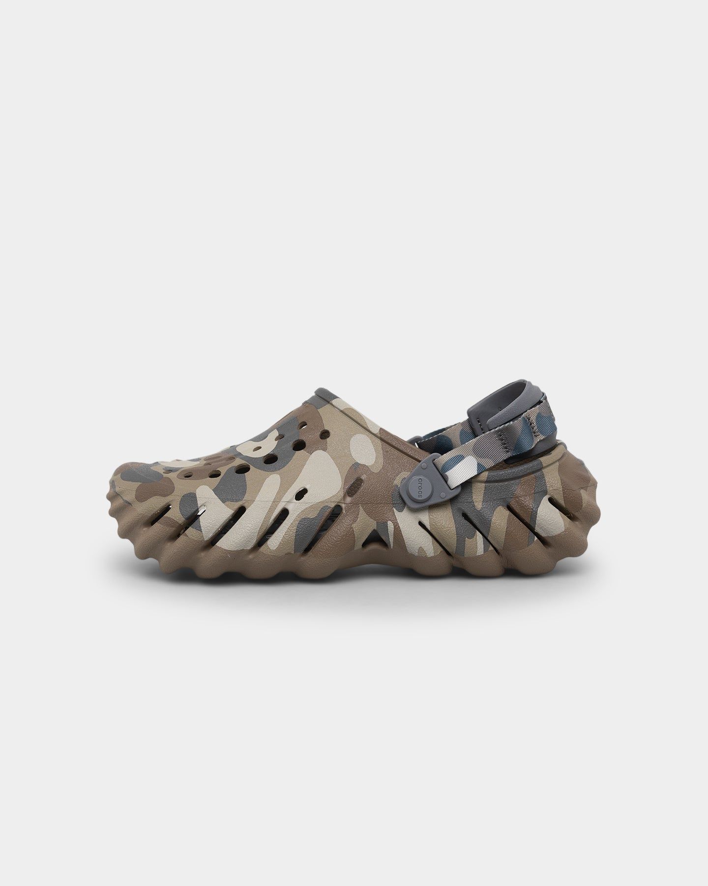 Crocs Echo Camo Redux Clog Charcoal sold by Culture Kings