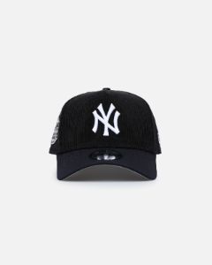 New Era New York Yankees '2-Tone Corduroy' 9FORTY A-Frame Snapback Black sold by Culture Kings