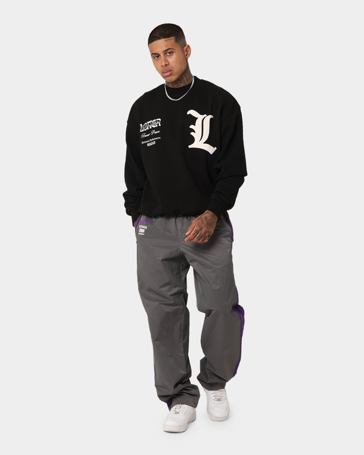 Loiter Art Studio Crewneck Black sold by Culture Kings product image thumbnail 4