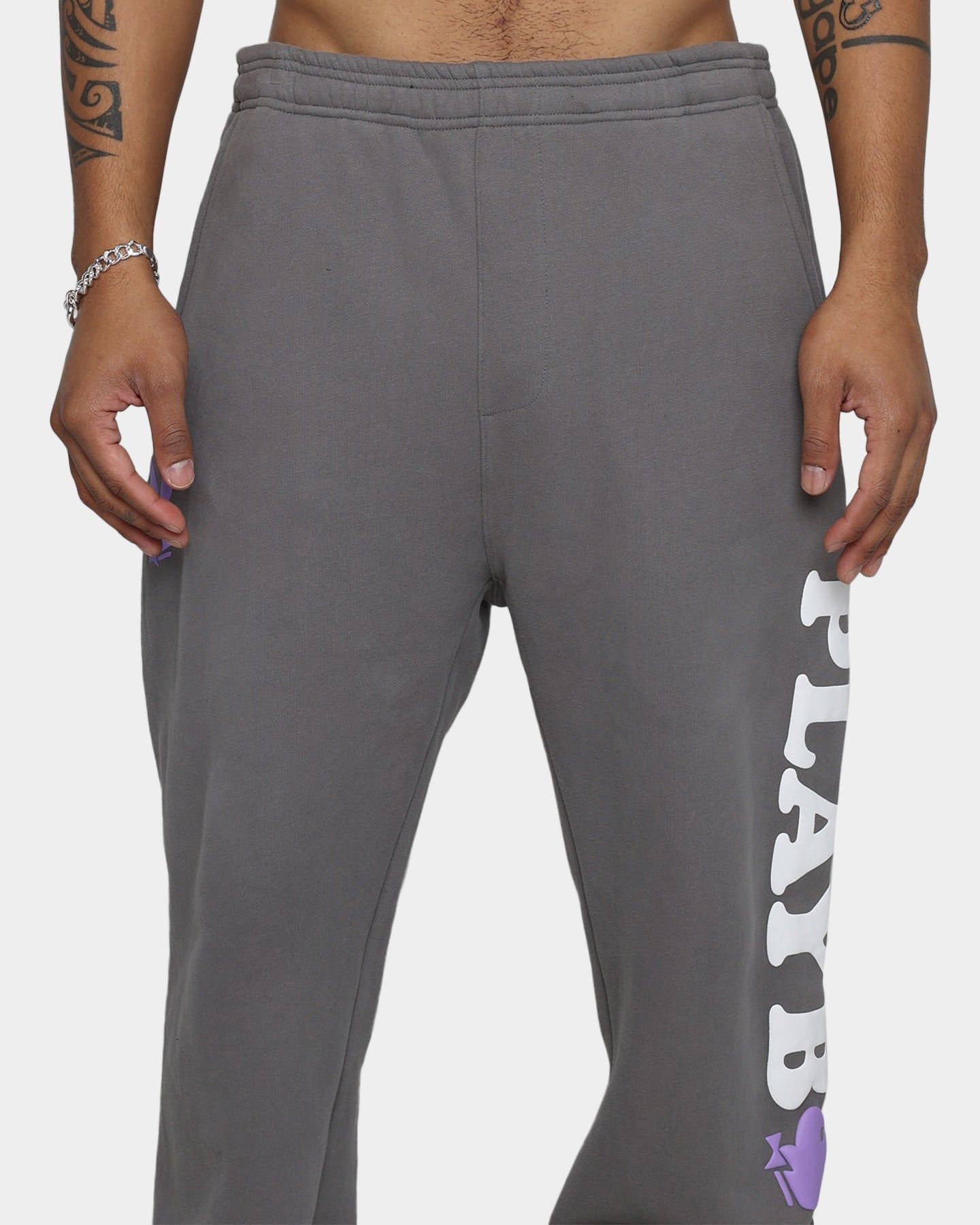 Playboy By CK Wordmark Trackpants Grey sold by Culture Kings product image thumbnail 8