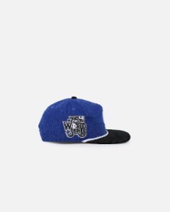 New Era Los Angeles Dodgers '2-Tone Corduroy' Golfer Snapback Royal/Black sold by Culture Kings